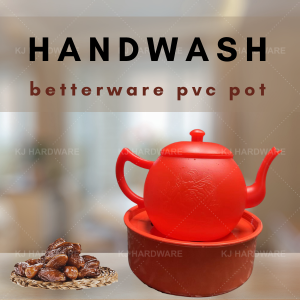 "BETTERWARE"  HAND WASH POT PVC  9500  190mm x 200mm胶洗手壶