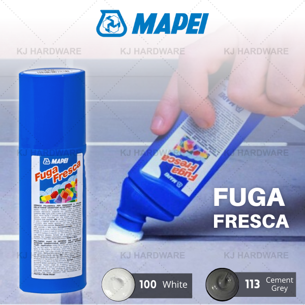 Renew Cement Joints with MAPEI Ultracare FUGA Fresca 125 Grey Castle  Polymer Paint | Easy Application, Excellent Coverage | 160g Bottle