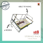 ''TOP POINT'' STORAGE RACK 4 HOOK TP-R01-SR-CL8032-4挂钩 - 4头