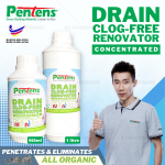 ''PENTENS'' DRAIN CLOG FREE RENOVATOR 500ml / 1000ml 水管疏通剂