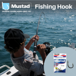 "MUSTAD"  FISHING HOOK BLACK STEEL  10104SPBLN  黑钢鱼钩