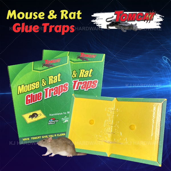 TOMCAT RAT PAPER GLUE PAPAN GAM TIKUS (MOUSE TRAP) CB-028粘老鼠胶纸板