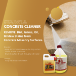 "STARWILL"  CONCRETE CLEANER  CC48-1B 3.0L 洋灰清洁剂