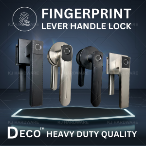 ''DECO'' FINGERPRINT LEVER HANDLE LOCKSET 指纹智能大门锁