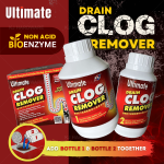 "ULTIMATE" DRAIN CLOG FREE REMOVER [2 IN 1]水管疏通剂