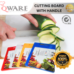 "QWARE"  CHOPPING BOARD PVC RECT. QCB3525 胶方形砧板 35CM x 25CM x 1.3CM