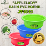 "APPLELADY"  BASIN PVC ROUND  JT4642胶圆形面盆 7" (17.5 x 6.5)cm