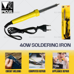 ''PICUS'' SOLDERING IRON STRAIGHT 40W 锡焊枪(直柄)   (KJ914)