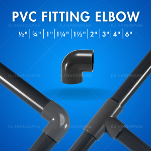 PVC FITTING ELBOW  1/2"  灰色弯头  (KJS001)