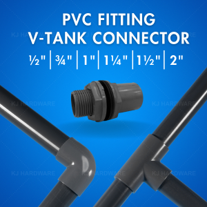 PVC FITTING V-TANK CONNECTOR  1/2" - 2"   15mm-50mm (KJS075)