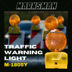 "MARKSMAN" TRAFFIC WARNING EMERGENCY LIGHT M-1805Y [YELLOW]交通路障警示灯