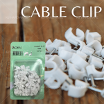 ''TAICON" CABLE CLIP  6 mm / 7mm / 8mm / 9mm / 10mm / 12mm / 18mm  胶电线夹子