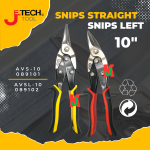 "JETECH"  TINMAN'S GRIP AVIATION SNIPS (LEFT/STRAIGHT) 10" AVS -10 / AVSL-10    航空白铁剪 (直/左)