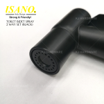 "ISANO" TOILET BIDET SPRAY 2-WAY SET 1600TB (BLACK)厕所全套喷水洒(黑)