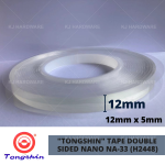 ''TONGSHIN'' TAPE DOUBLE SIDED NANO NA-33 (H2448) (CLEAR) 双面胶(透明)