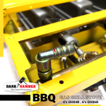 "DARK HAMMER" BBQ GAS GRILL STOVE 4'S DH04B / 6'S DH06B长方形煤气烧烤炉