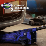 ''SUPERSONIC'' HYDRAULIC FLOOR JACK  3 TON卧式千斤顶