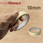 ''NEWAYS'' MASKING PAPER TAPE 18mm x 14yd 3/4''纸胶带