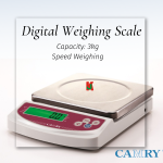 ''CAMRY'' SCALE KITCHEN DIGITAL 3 kg EI-02HS/EI-3-02HS厨房电磅秤