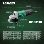 "HIKOKI" GRINDER ANGLE G10SS2磨石机    (HKK001)