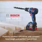 "BOSCH"  BAT. SCREWDRIVER SOLO GSR 18V-90C (06019K60L0)电池螺丝钻 < 12 MONTHS WARRANTY>