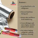 "HAIKO"  ALUMINIUM FOIL 40 SQ/FT 米良保鲜纸 (24pc) d51