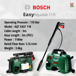 "BOSCH"  PRESSURE PUMP CLEANER  AQT EASY 110