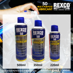 "REXCO"  LUBRICANT SPRAY OIL ANTI-RUST MULTI 50 220ML/350ML/500ML防锈油