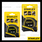 "STANLEY"  MEASURING TAPE  30696-8  BI-MATERIAL 5.0mtr/16'包胶拉尺