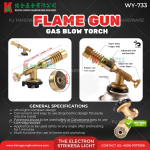 ''FLAME GUN'' GAS BLOW TORCH WY-733