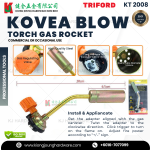 ''KOVEA''  KT-2104 BLOW TORCH GAS ROCKET