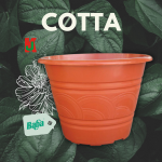 "BABA"  FLOWER POT PVC  (280mm)  TN-3470-A (COTTA)胶花盆