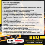 "DARK HAMMER" BBQ GAS GRILL STOVE 4'S DH04B / 6'S DH06B长方形煤气烧烤炉