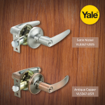 "YALE"  MORTISE LEVER LOCKSET  VL5347 US15有柄门锁