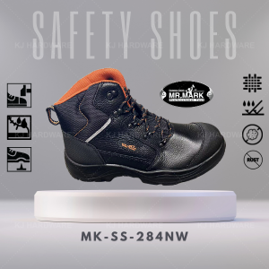 "MRMARK"  MK-SS-284  SAFETY SHOE (PROTECTOR GENUINE GRAIN LEATHER)  工业安全鞋