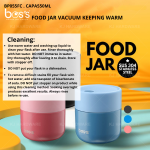 "BOS'S"  FOOD JAR VACUUM KEEPING WARM 550ML保温食格 (BP055FC)