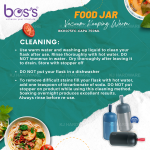 "BOS'S"  FOOD JAR VACUUM KEEPING WARM 750ML保温食格 (BKH075FC)