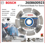 "BOSCH"  DISC DIAMOND CUTTER STONE  4" (2608600923) 1.7mm x 20mm  (105mm)