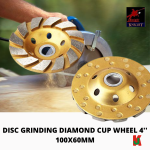 "KNIGHT"  DISC GRINDING DIAMOND CUP WHEEL 4''