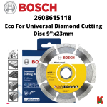 "BOSCH"  DISC DIAMOND CUTTING UNIVERSAL  9'' (2608615118)