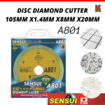 "SENSUI"  DISC DIAMOND CUTTER  A801 105mm x 1.4mm