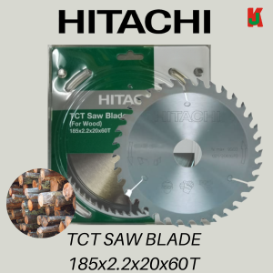 "HITACHI" TCT SAW BLADE 7''(185mm) x 60T (WOOD) (PA-402088)