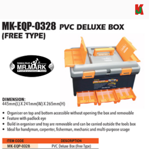 "MRMARK"  MK-EQP-028  TOOL BOX PVC DELUXE