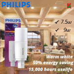 "PHILIPS"  BULB PIN LED PLC 2P 9W 830