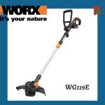 "WORX" GRASS TRIMMER WG119E