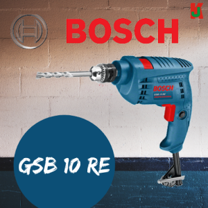 "BOSCH"  DRILL IMPACT GSB 10RE  (06012161L6)(06012161L0) 冲击电钻 < 6 MONTHS WARRENTY>