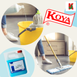 "KOYA"  P-513  PINE DISINFECTANT FLOOR CLEANER  4.0 Ltr  松香地板清洁剂