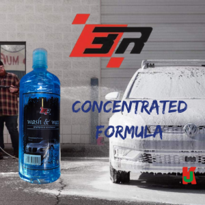 "3R" CAR WASH & WAX SHAMPOO #86 (1.0 LTR)