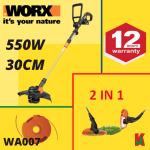 "WORX" GRASS TRIMMER WG119E