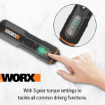 "WORX"  SCREWDRIVER USB RECHARGEABLE WITH 26 BIT SET DRILL WX-240充电式电动螺丝批 4V LI-ION